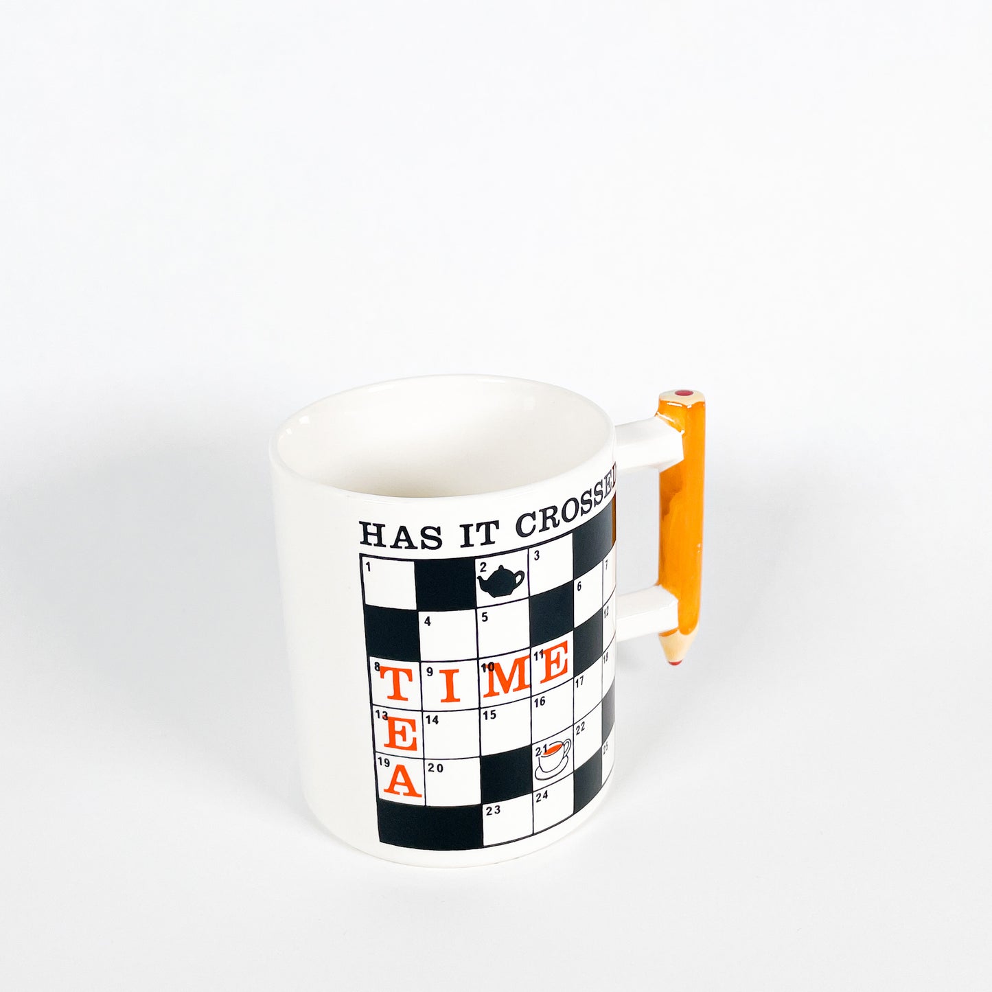 Tea time crossword mug