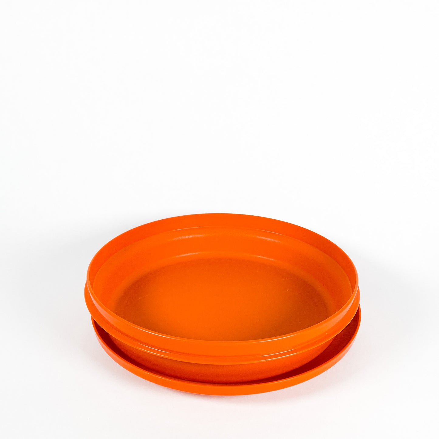 Plat Tupperware orange