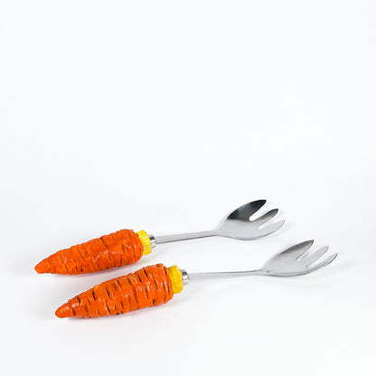 Carrot salad spoons