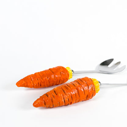 Carrot salad spoons