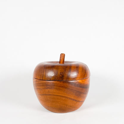 Contenant pomme en bois