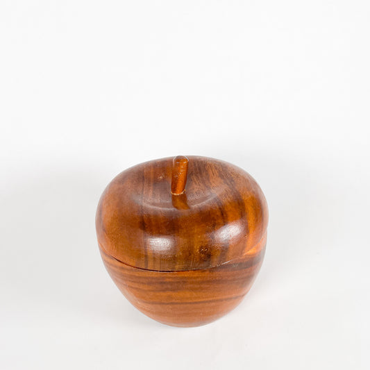 Wooden apple container