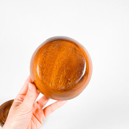 Wooden apple container