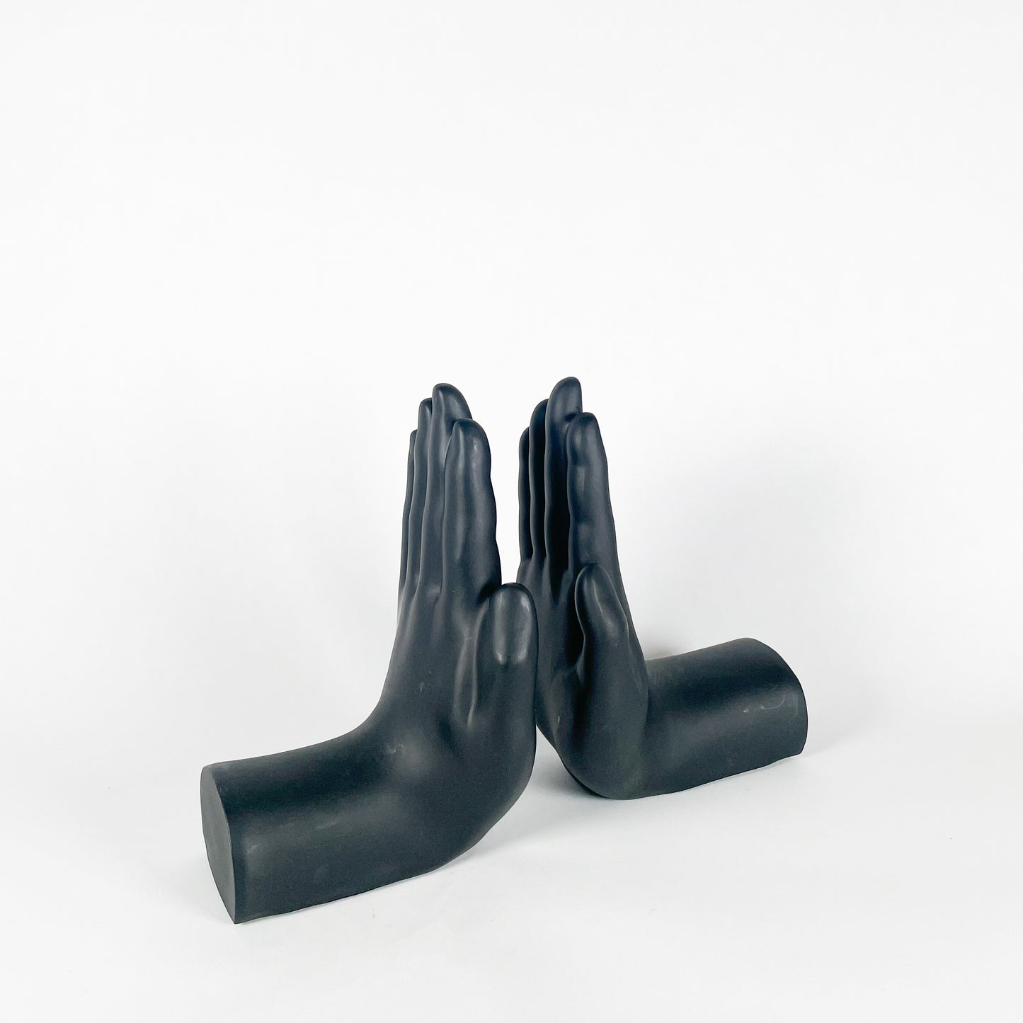 Black hands bookends