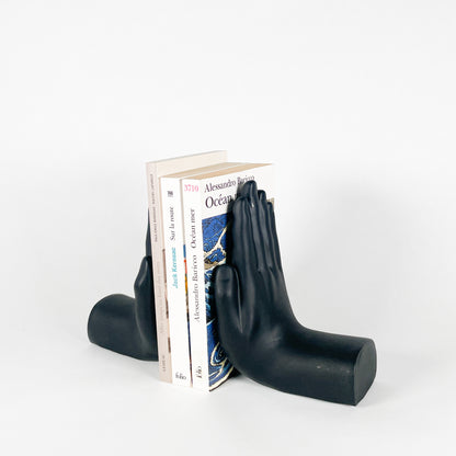 Black hands bookends