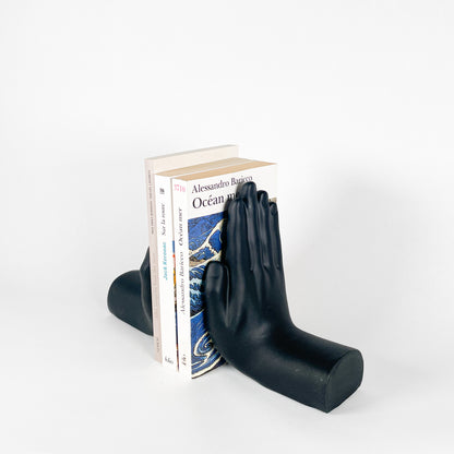 Black hands bookends