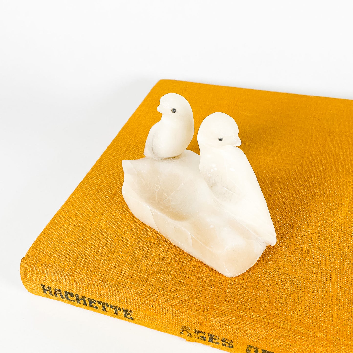 Alabaster birds dish