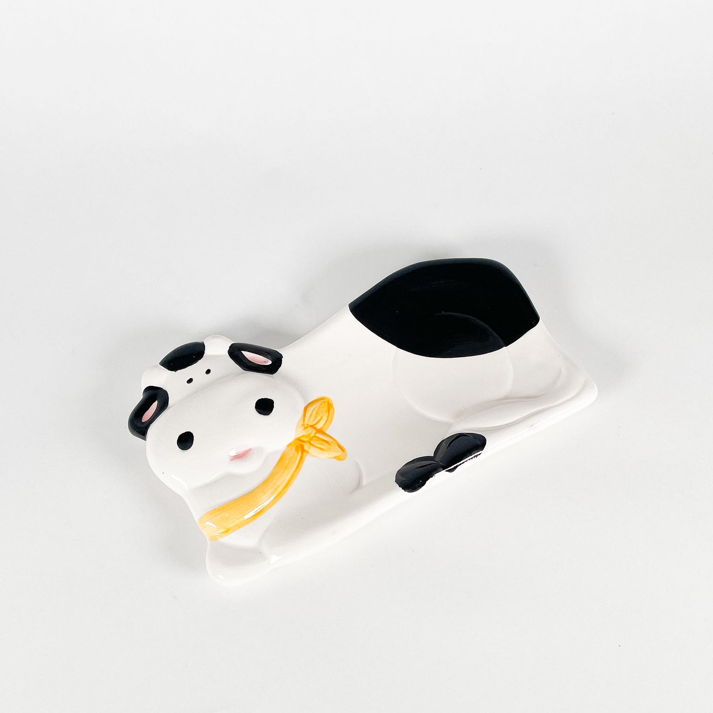 Cow spoon rest