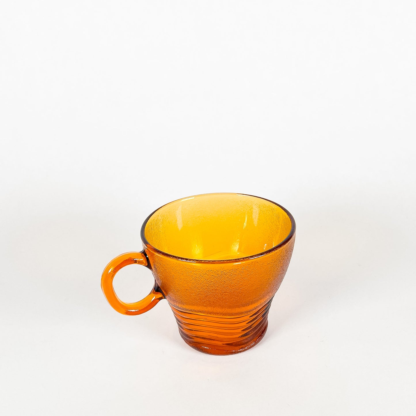 Duralex France amber glass mug