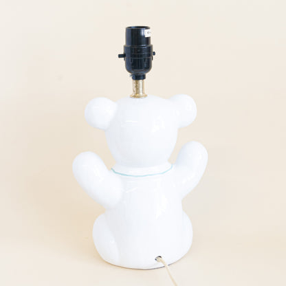 Ceramic teddy bear lamp