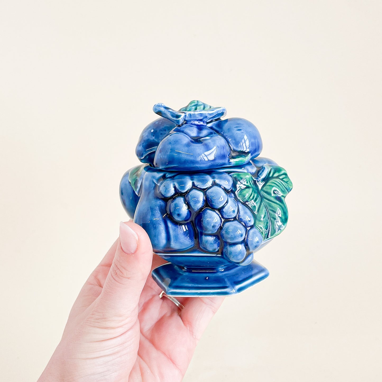 Inarco Indigo Blue sugar bowl