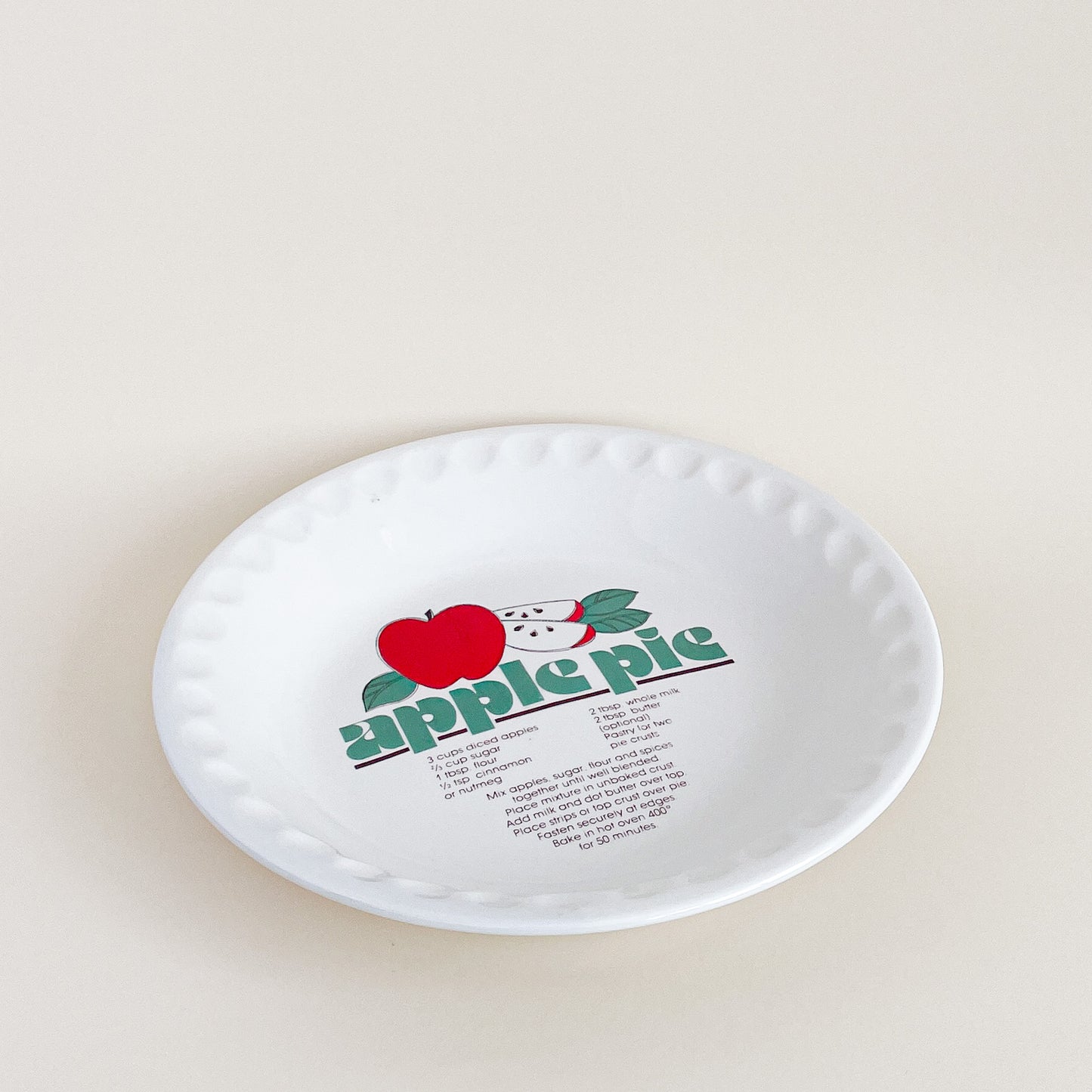 Apple pie ceramic pic