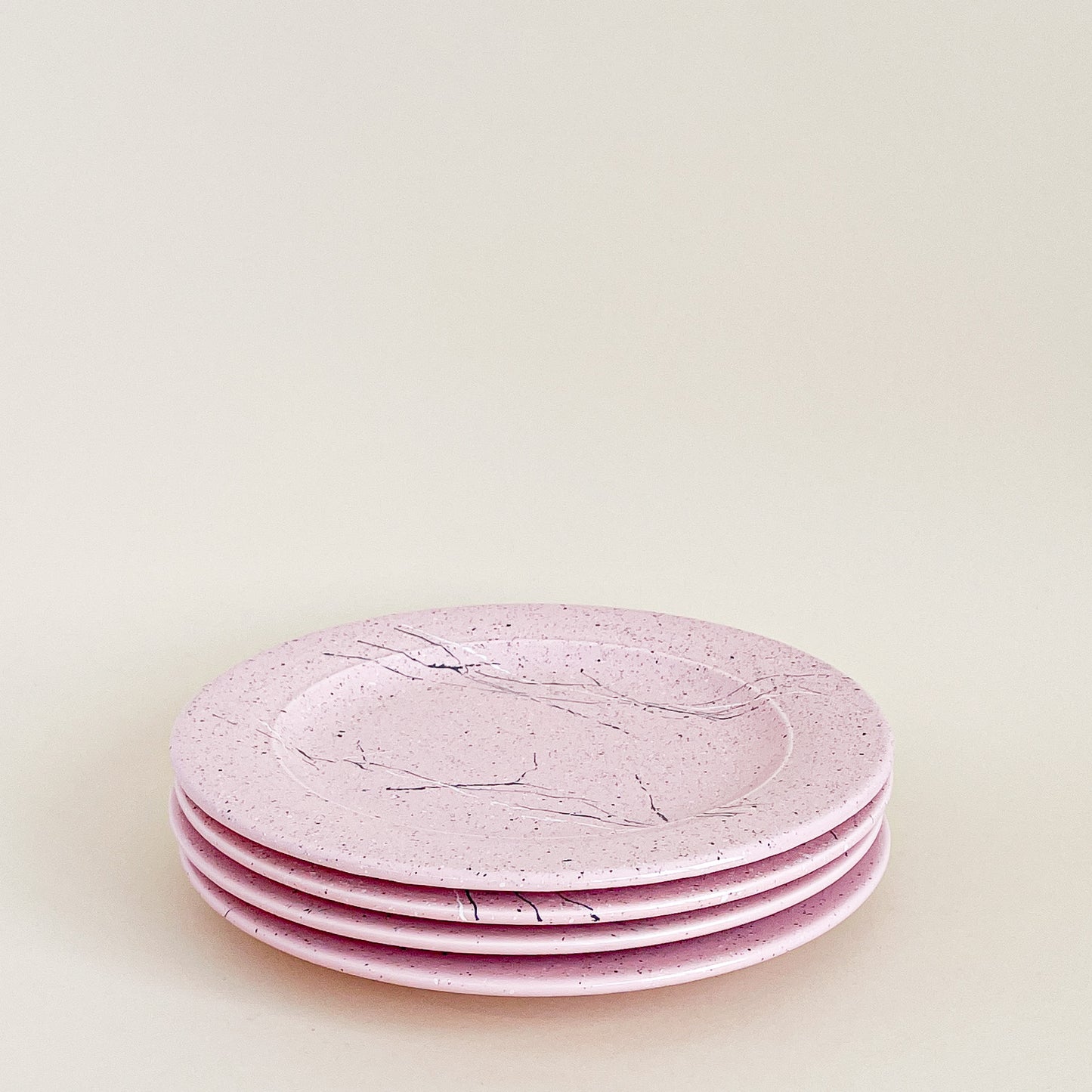 Splash pink plates