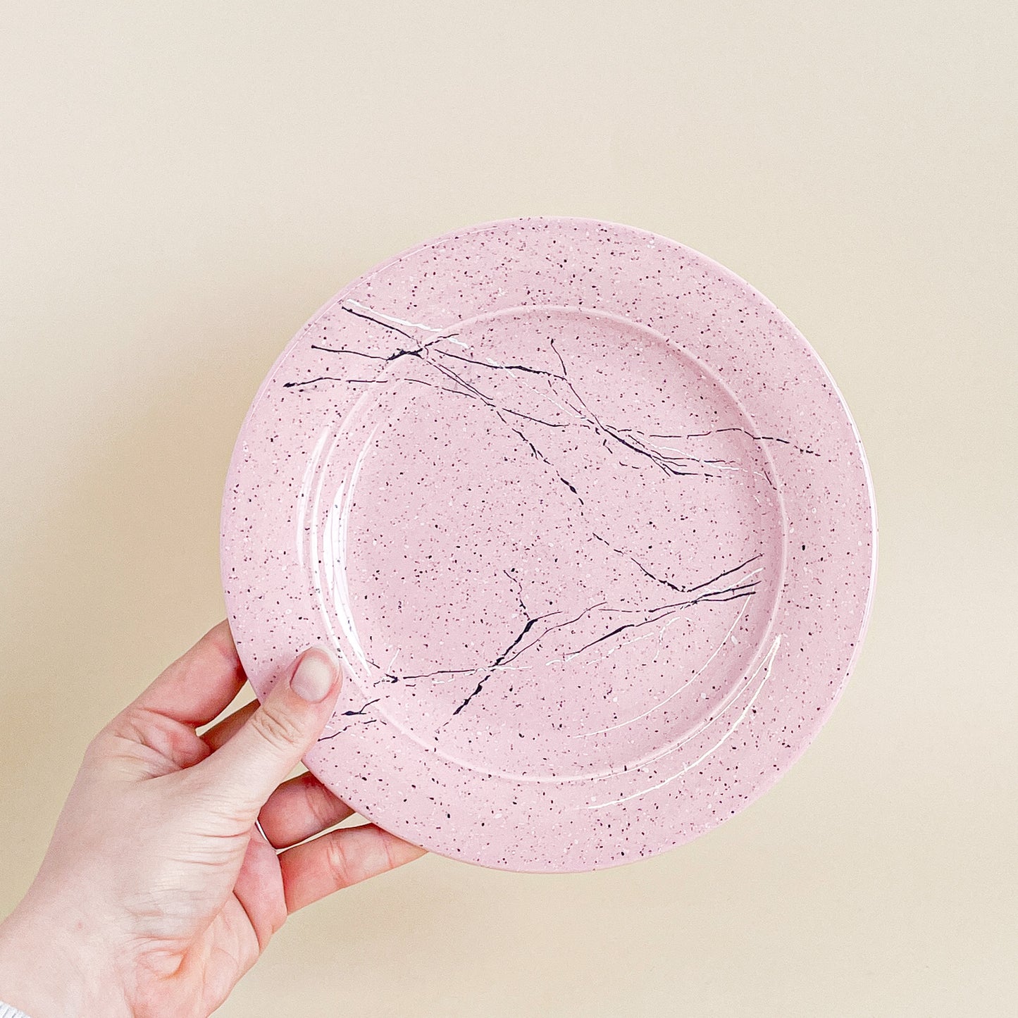 Splash pink plates