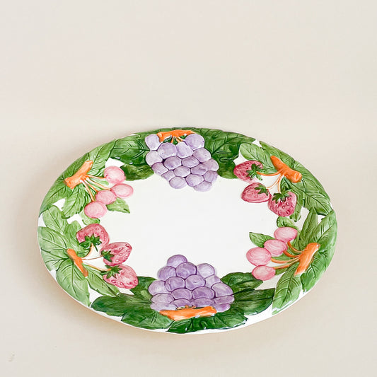 Large fruit serving plate