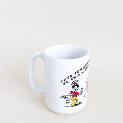 For your birthday I'm going to have a blast mug