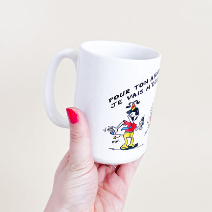 Tasse Pour ton anniversaire je vais m'éclater