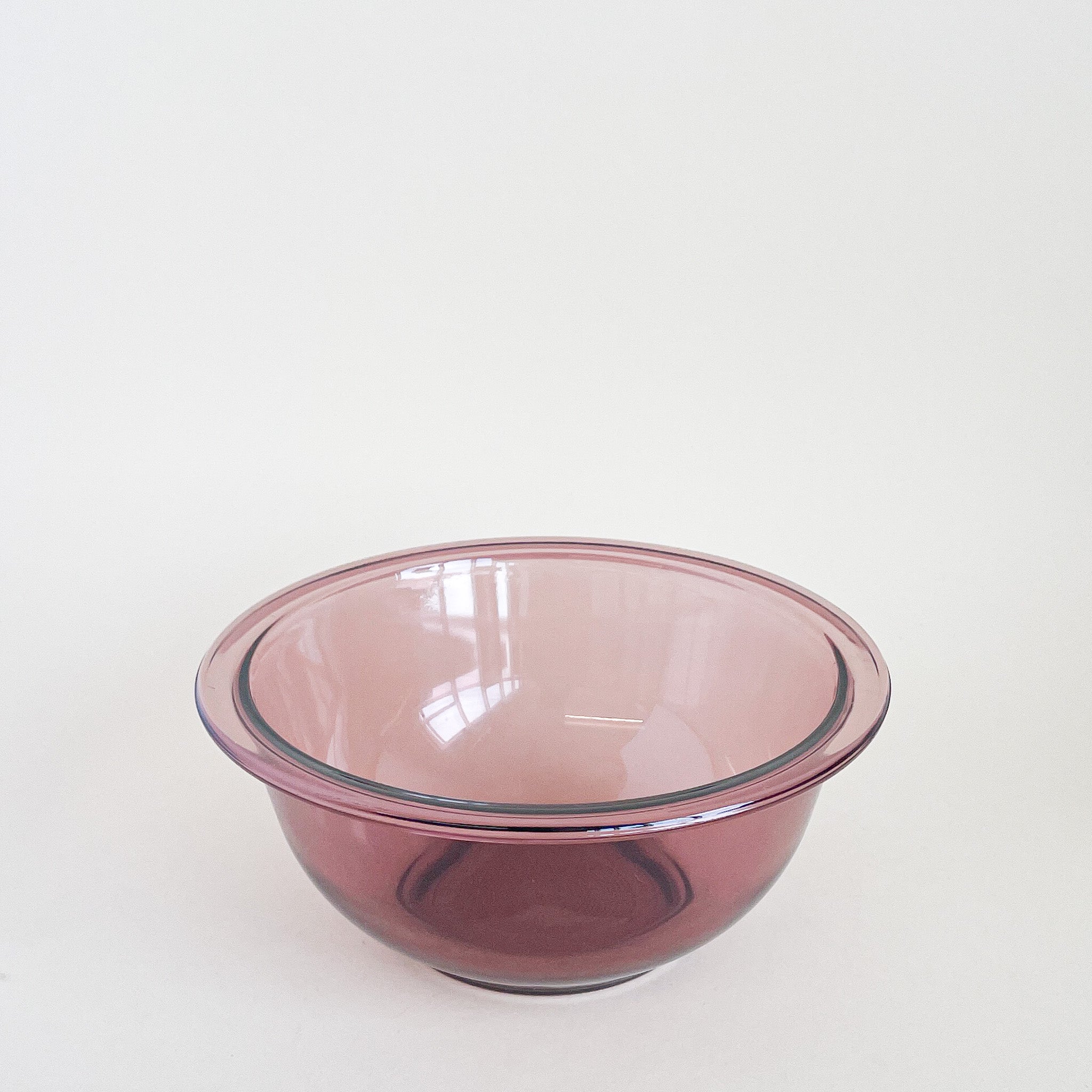 Small purple Pyrex mixing bowl Hello Chose