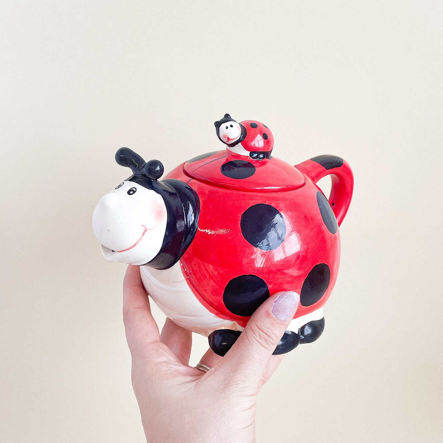 Ladybug teapot