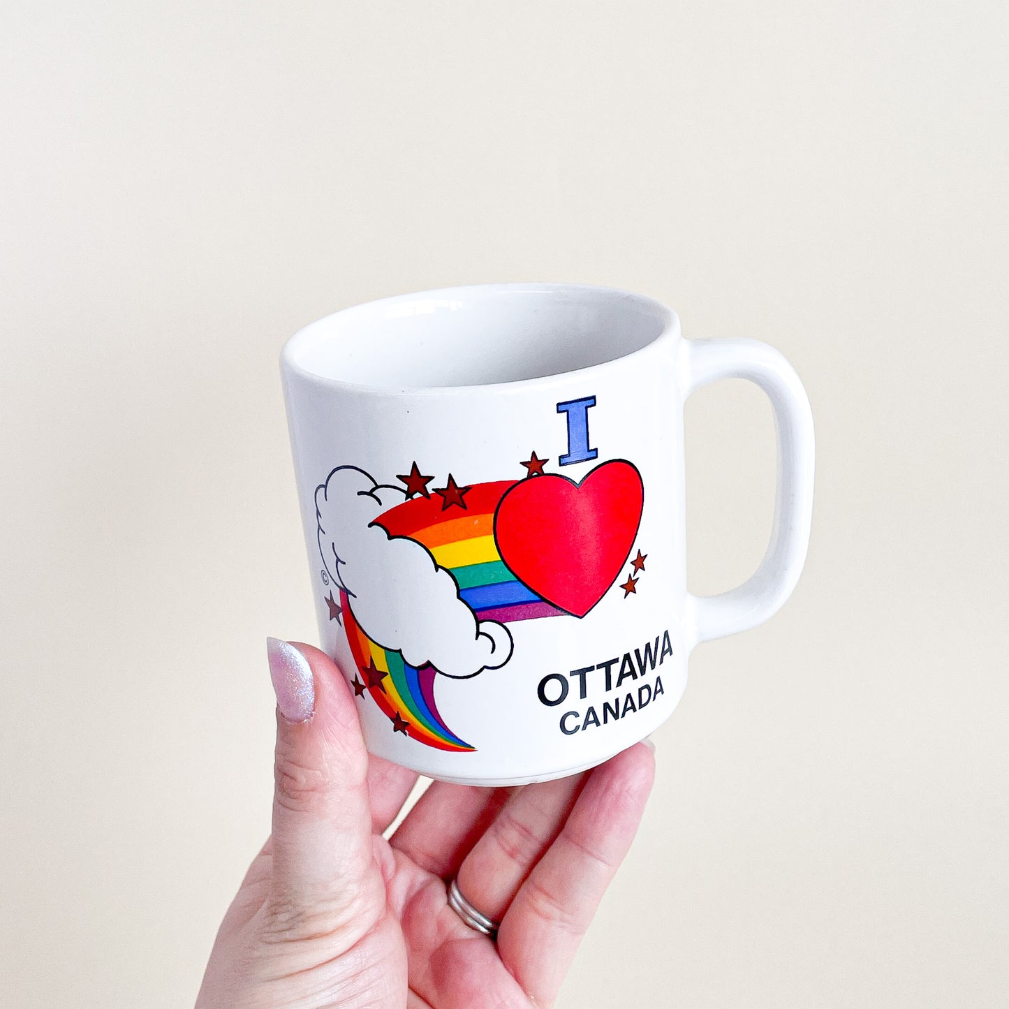 Ottawa rainbow mug